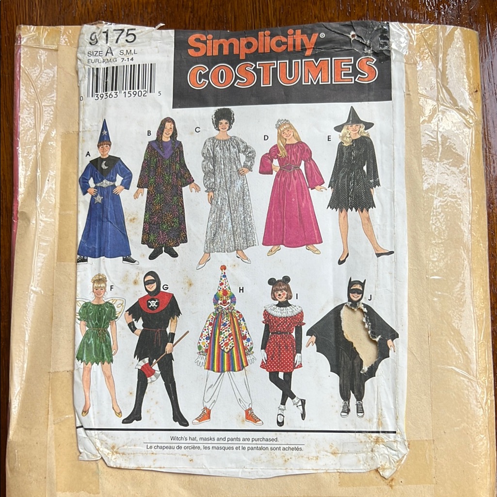 Simplicity Kids Halloween Costumes